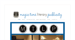 Desktop Screenshot of magictimeliterary.com